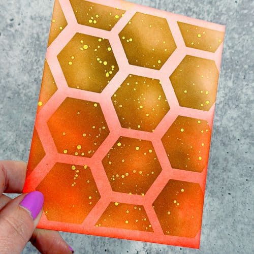 Honeycomb Stencil, Creative Chick Co - Image 3