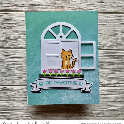 Be Pawsitive, original card (A2)