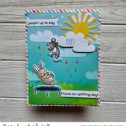 Have an Uplifting Day, original card (A2)