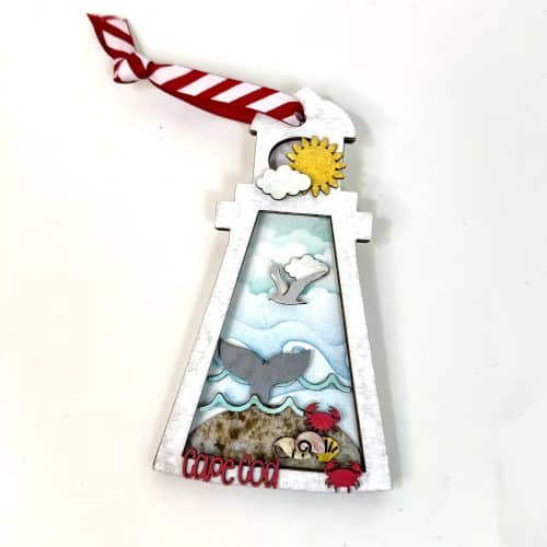 Cape Cod Cutie - A Lighthouse Ornament