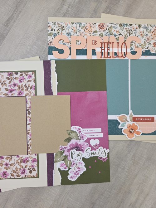 Stampin' Up Spring Layout Class - Image 4