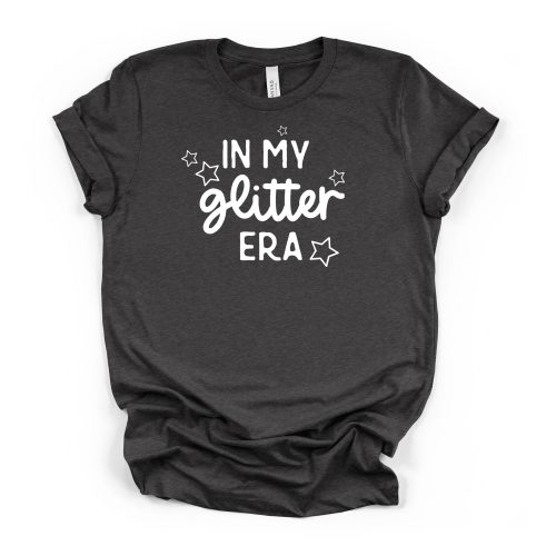 In My Glitter Era tee, gray
