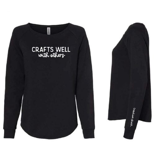 Crafts Well with Others classic fit sweatshirt, black