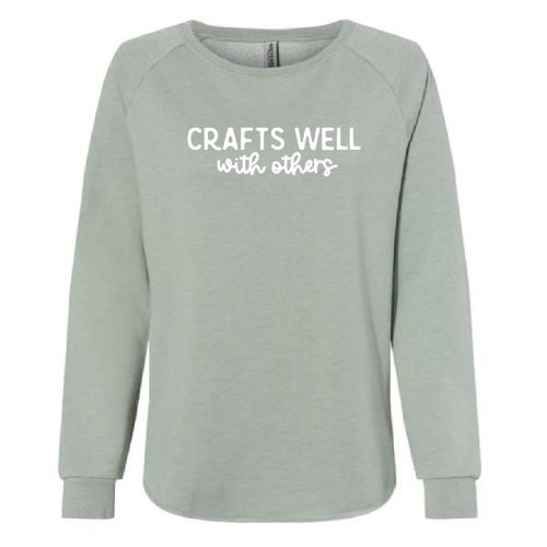 Crafts Well with Others classic fit sweatshirt, sage