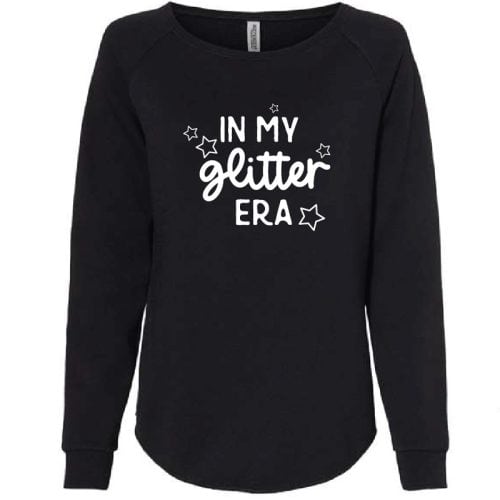 In My Glitter Era classic fit sweatshirt, black