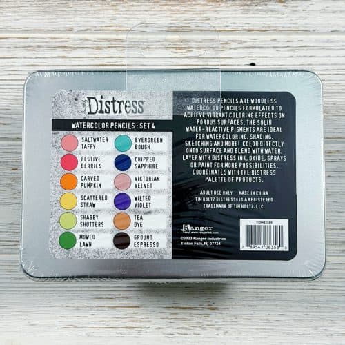 Distress Watercolor Pencils Set 4