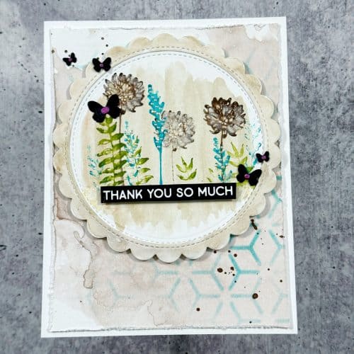 Atomic Triangles Stencil, Creative Chick Co - Image 5