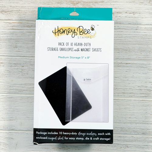 Honey Bee Stamps, medium 5” x 8” storage envelope with magnet sheets - Image 3