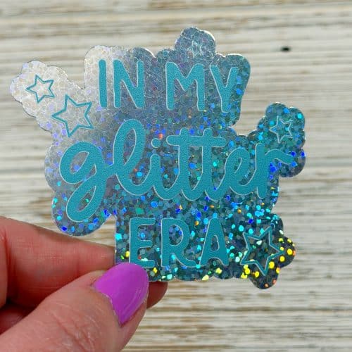 In My Glitter Era vinyl sticker *sparkle* - Image 4