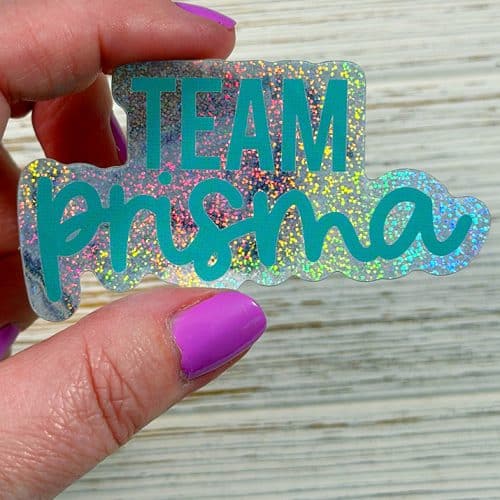 Team Prisma vinyl sticker *sparkle*