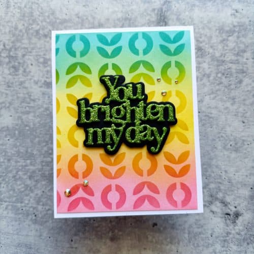 Mod Bloom Stencil, Creative Chick Co - Image 4