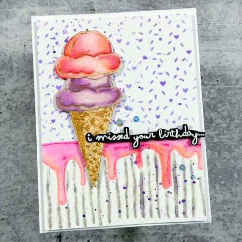 Frosted & Sprinkled Stencil, Creative Chick Co - Image 5