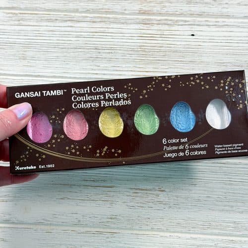 Gansai Tambi Pearl Colors Palette