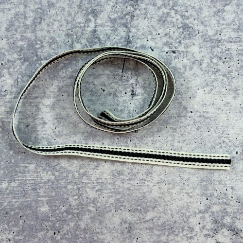 Wicked Little Countdown Ribbon- Stitched Edge Black