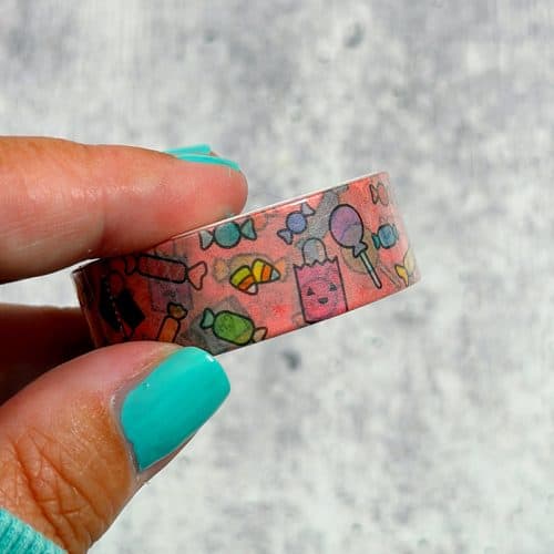 No Tricks Just Treats washi