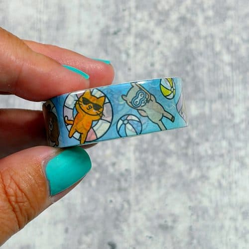 Pool Party washi