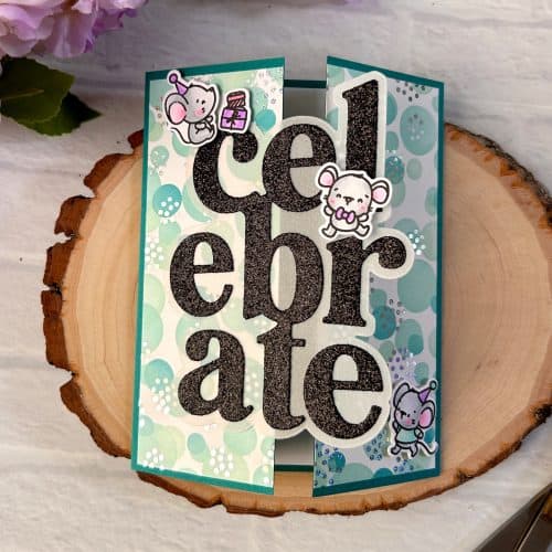 Let's Celebrate! finished craft