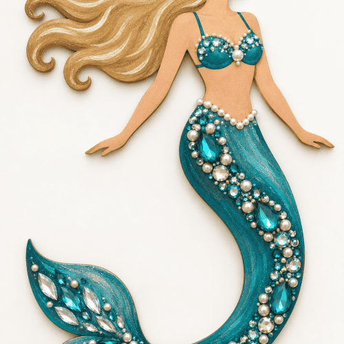 Mermaid finished craft